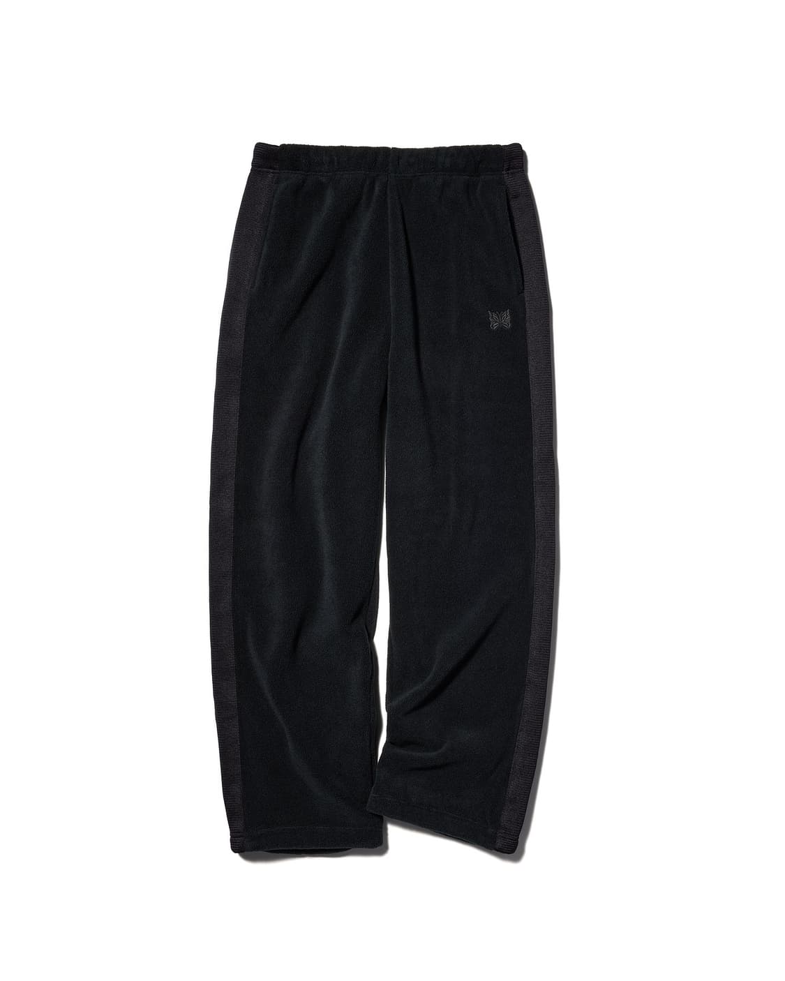 니들스x유니클로 후리스 와이드 팬츠 블랙 상품이미지1