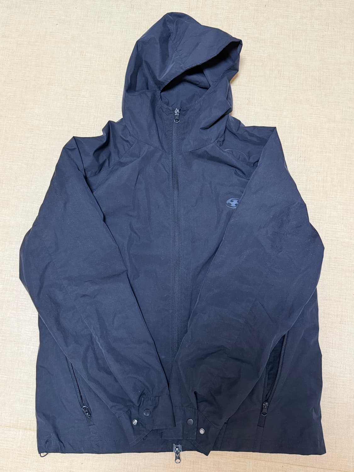 산산기어 지퍼 자켓 블랙 22FW 상품이미지2