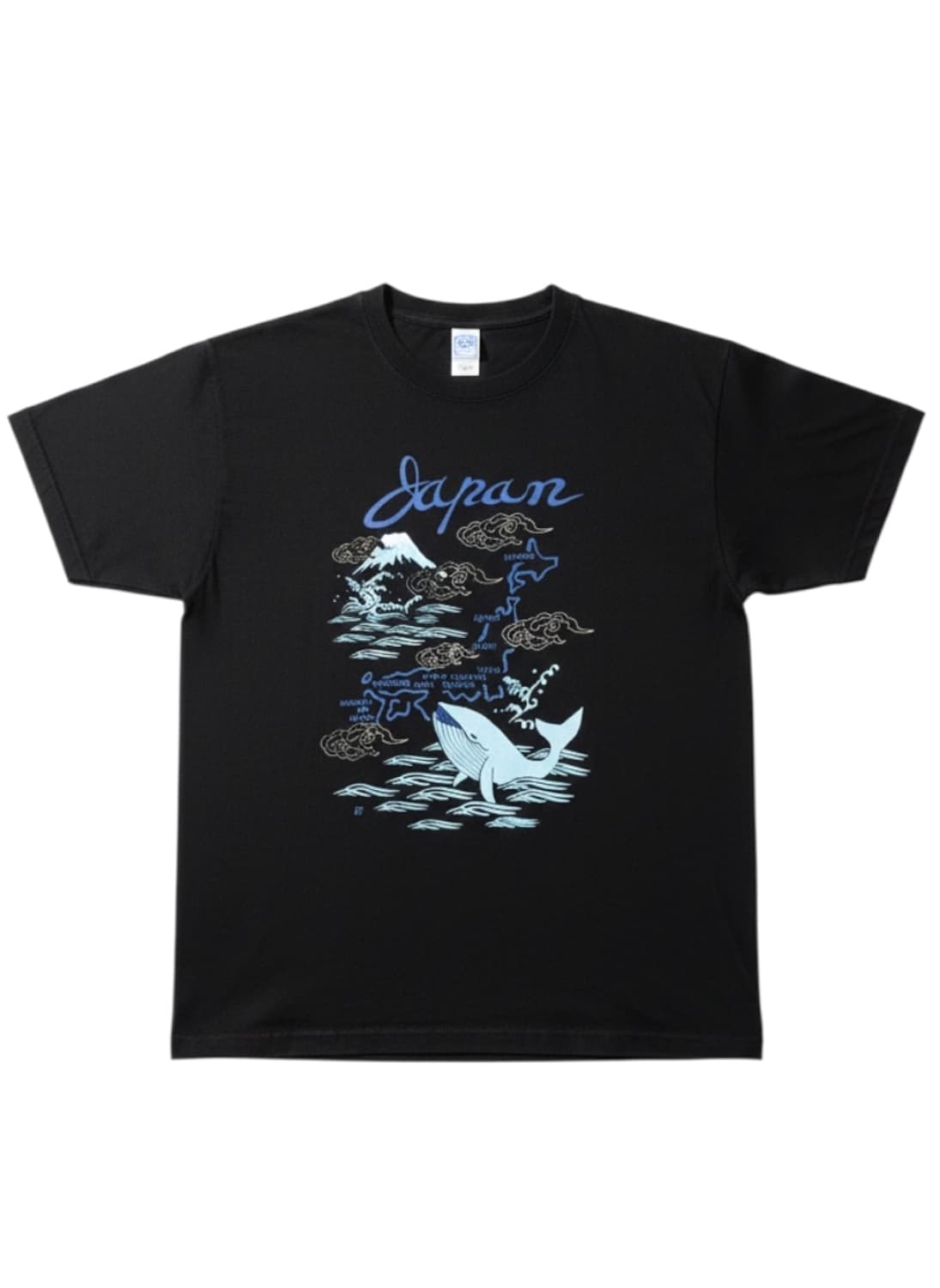 Oriental Japan Map Half Sleeve - M 상품이미지1