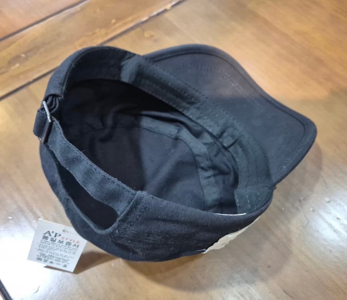 블랙 밀리터리 캡 상품이미지6