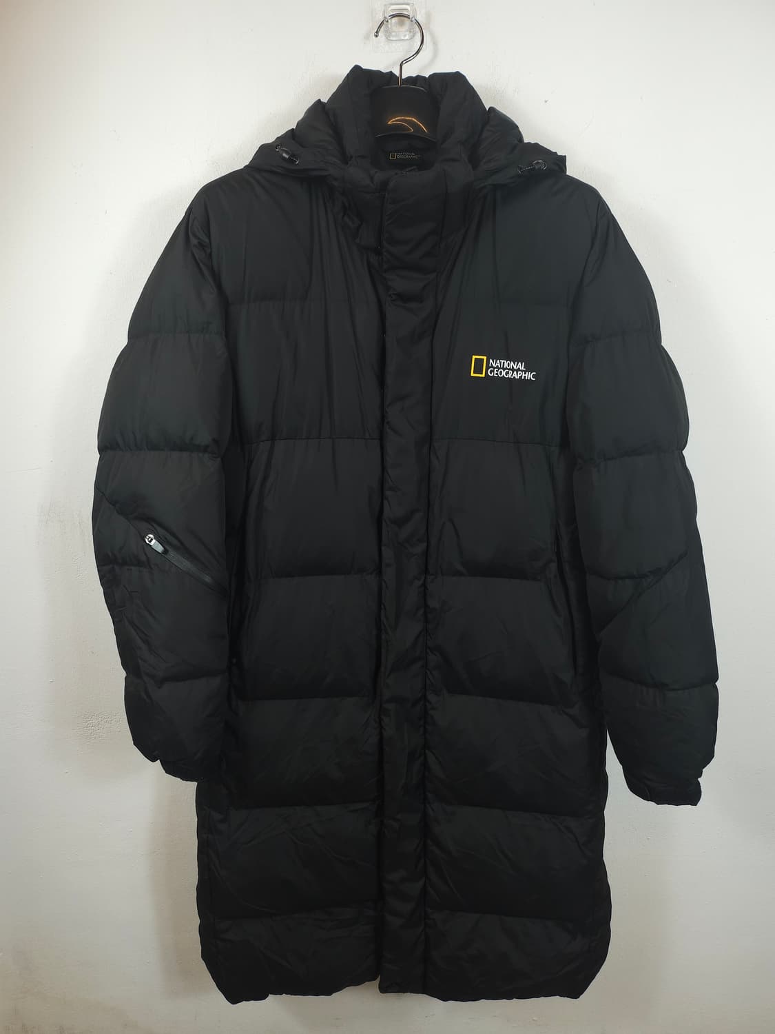 내셔널지오그래픽 롱패딩 블랙 100 L 상품이미지3