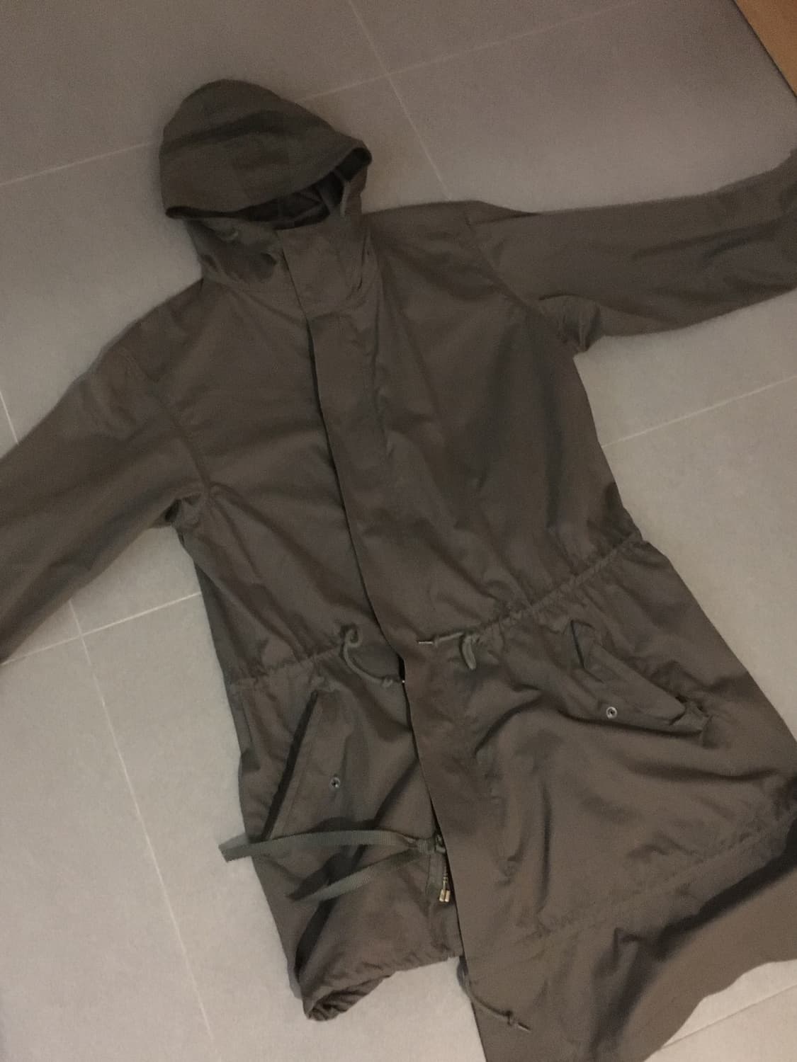 CDG X AlPHA bias fishtail coat 상품이미지1