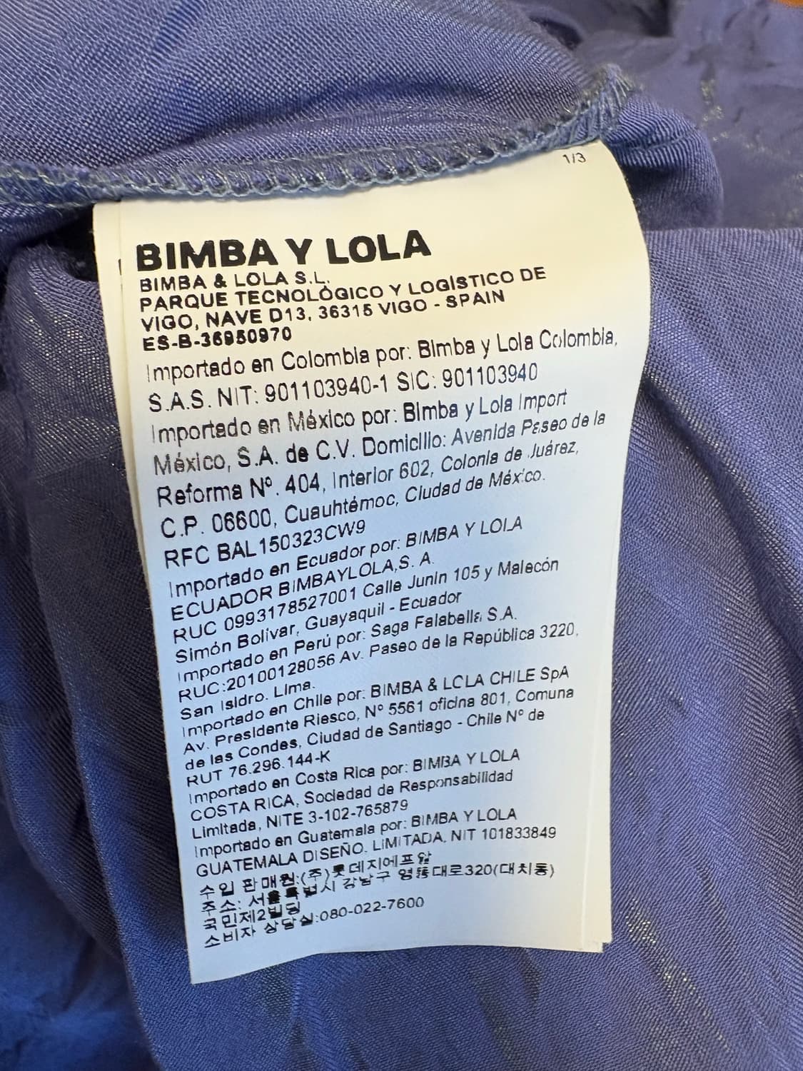 BIMBA Y LOLA 원피스 상품이미지6