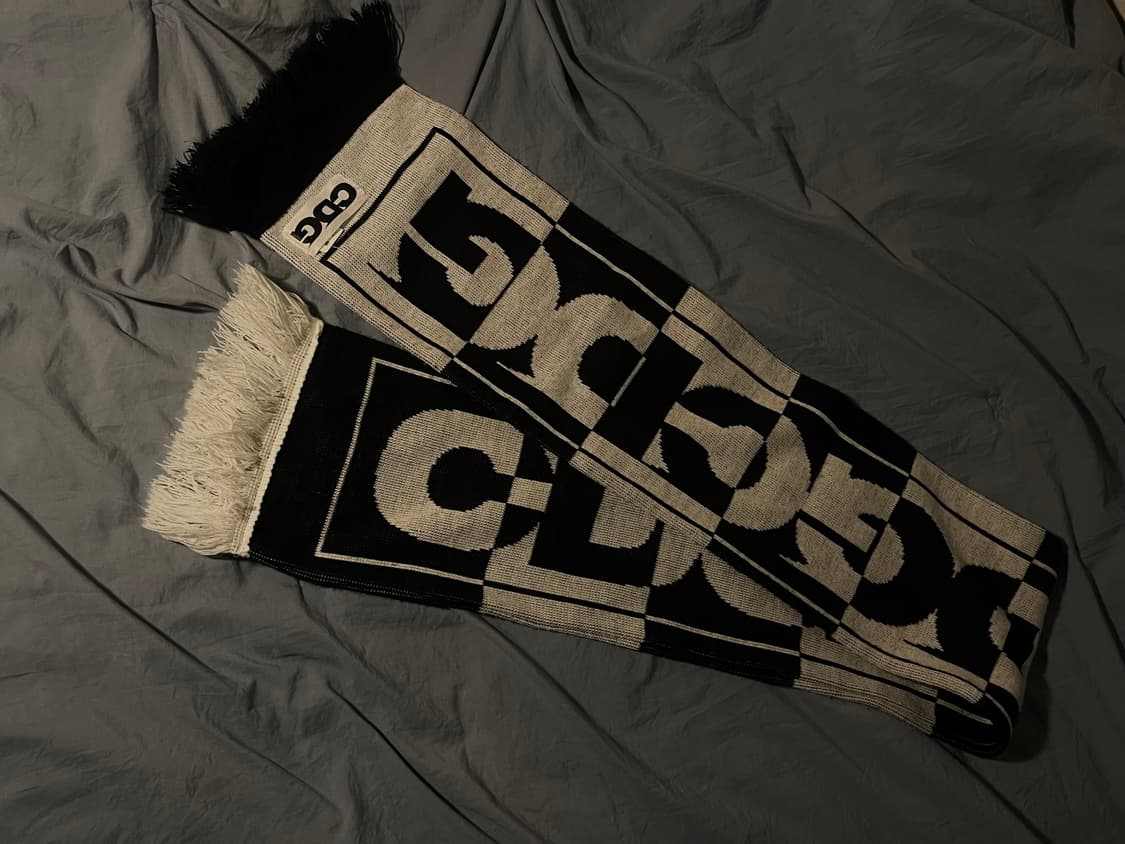 CDG LOGO MUFFLER BK&WH 상품이미지2