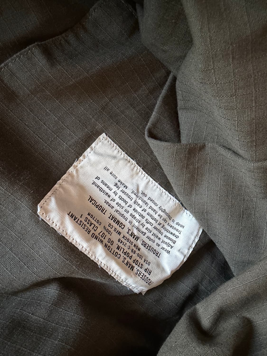 브론슨 논스톡 퍼티그 카고 트로피컬 컴뱃 팬츠 34~36 상품이미지8