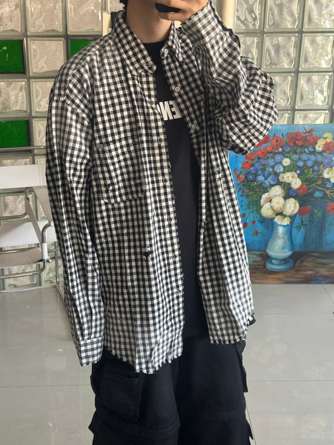 CRUSHED LS SHIRT 상품이미지2