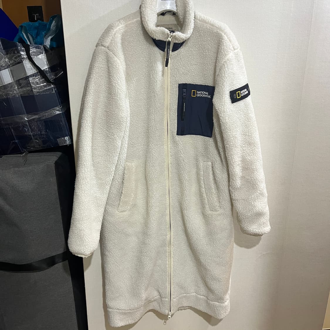 (XL) 내셔널지오그래픽 유틸리티 롱후리스 자켓 상품이미지1