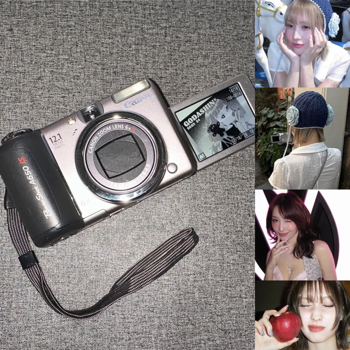 희귀템🪽모모 디카 캐논 파워샷 A650 IS 셀피캠 📹 상품이미지1