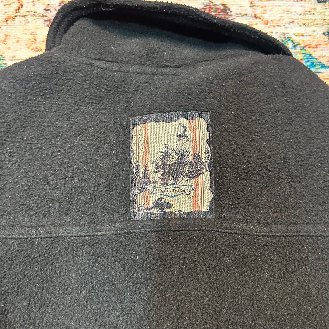 [2XL] 00s 반스 자수패치 로고 플리스 자켓 상품이미지4
