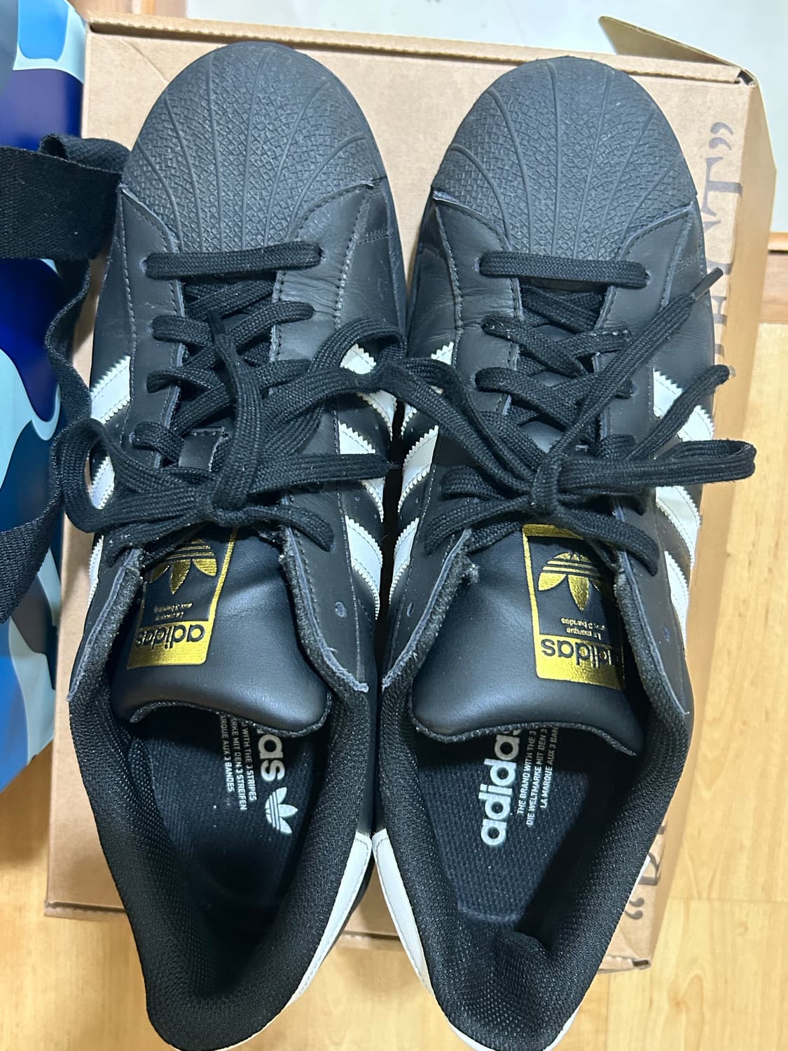 아디다스 슈퍼스타 코어 블랙 상품이미지4