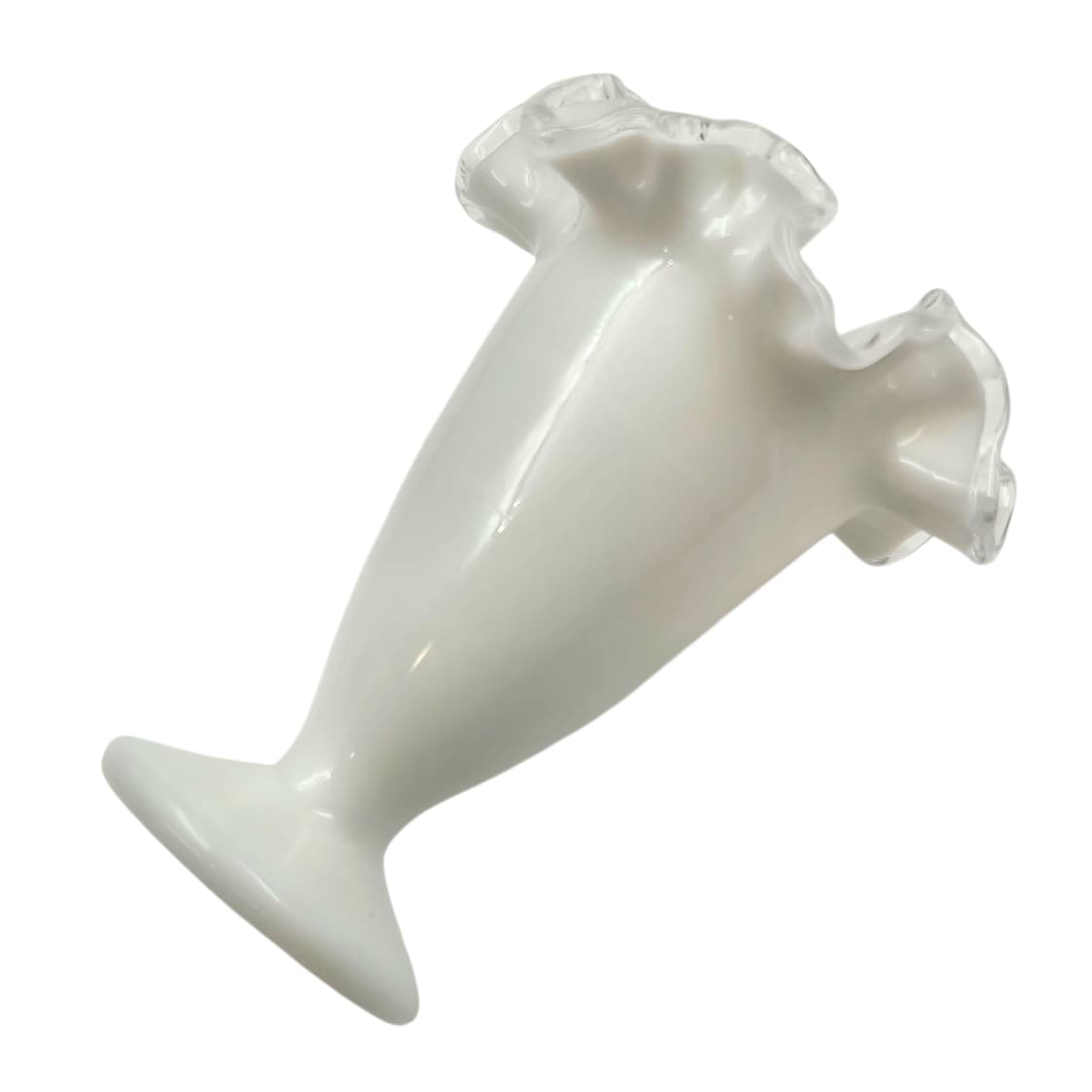 70s 밀크 오팔린 프릴 글라스 홀더 상품이미지4