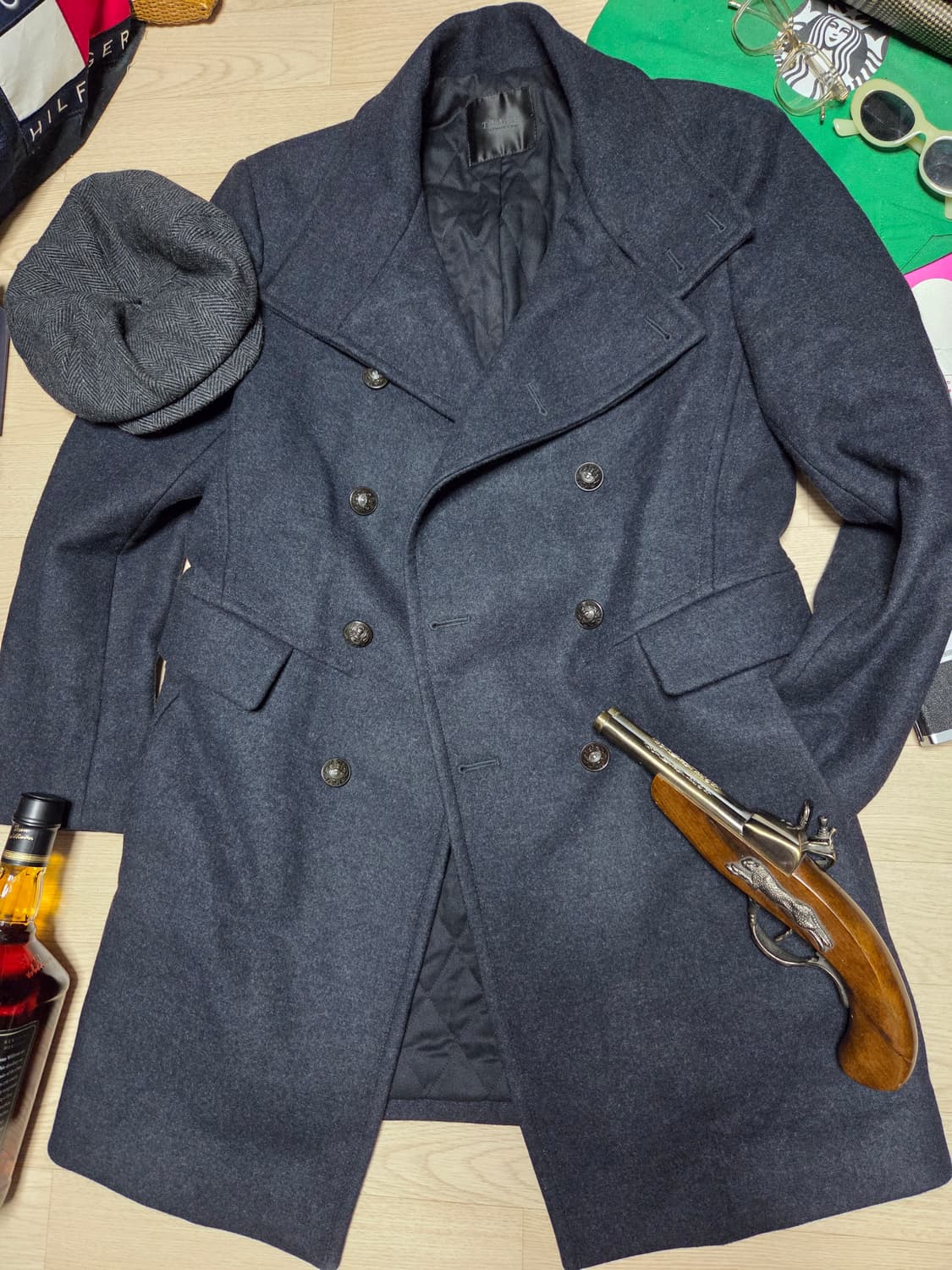 TIME HOMME 울 캐시미어 코트 타임 상품이미지1