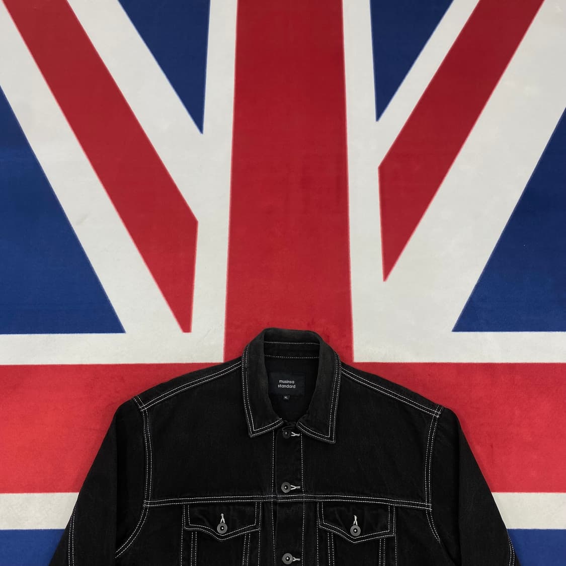 무탠다드 흑청데님자켓 XL  상품이미지2