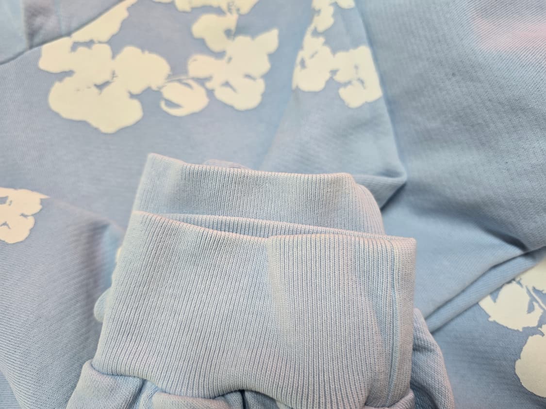 [M] 데님티어스 코튼 리쓰 후드 파우더블루 상품이미지6