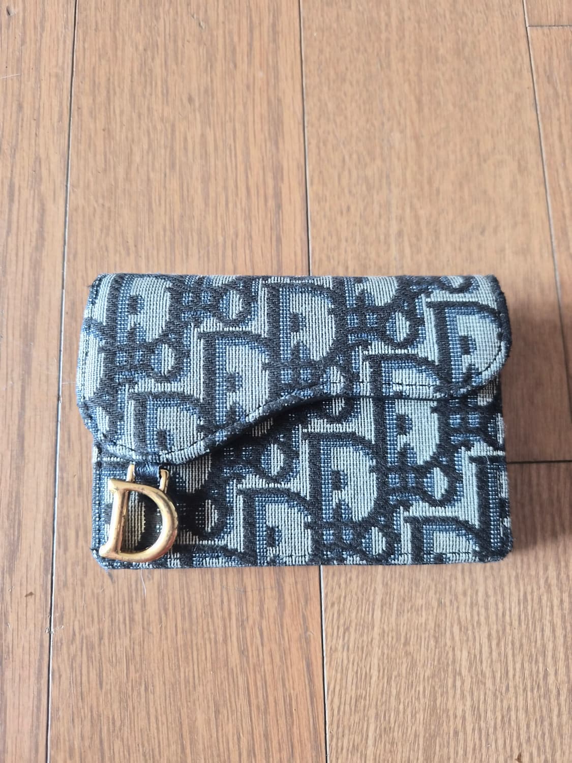 (정품) 디올 오블리크 로터스 새들 반지갑 (명품 여자 카드지갑 여성) 상품이미지1