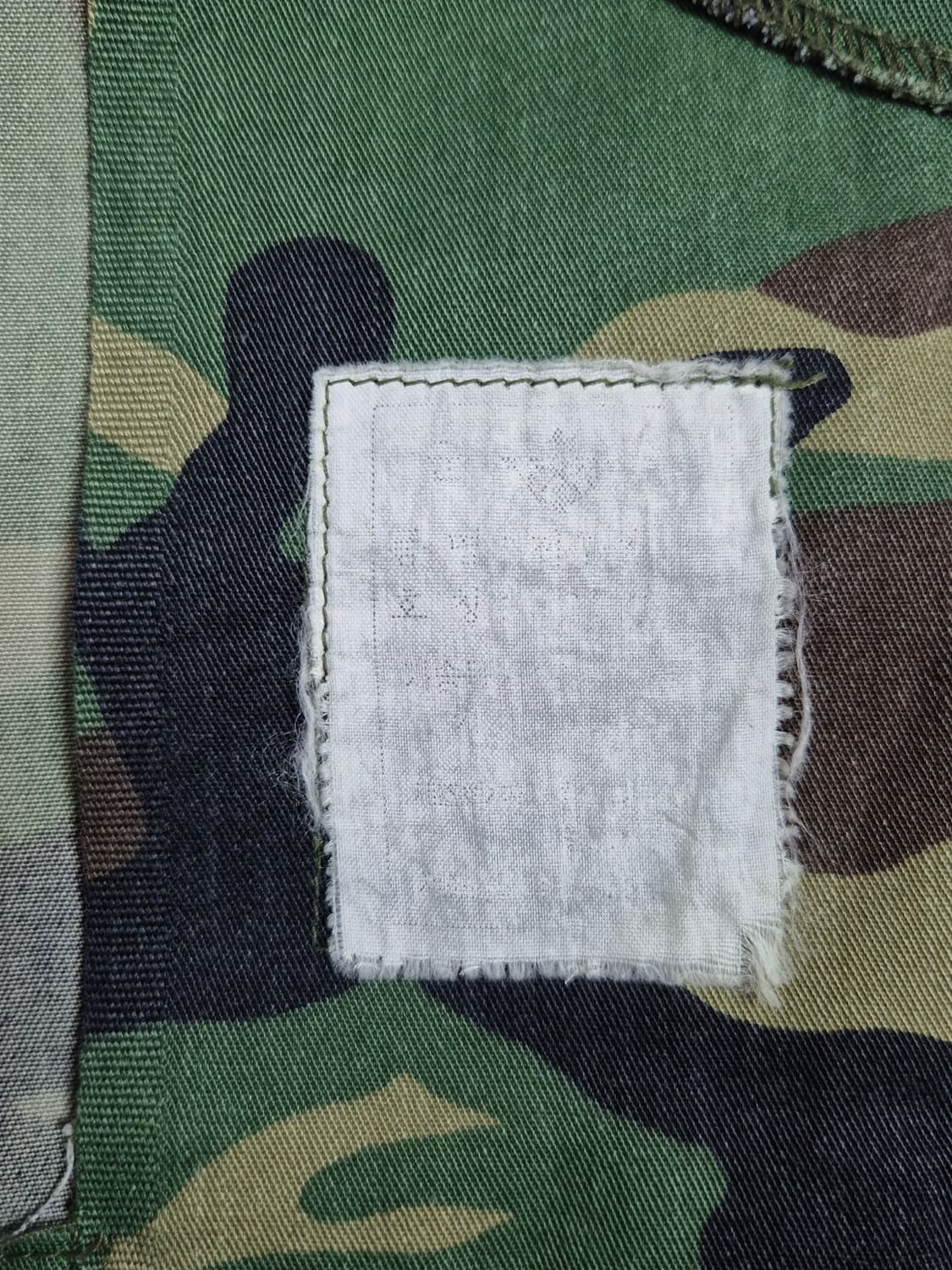 육군 구형 30사단 의무 대위 초기형 동계 전투복 상의 자켓 (XL) 상품이미지8