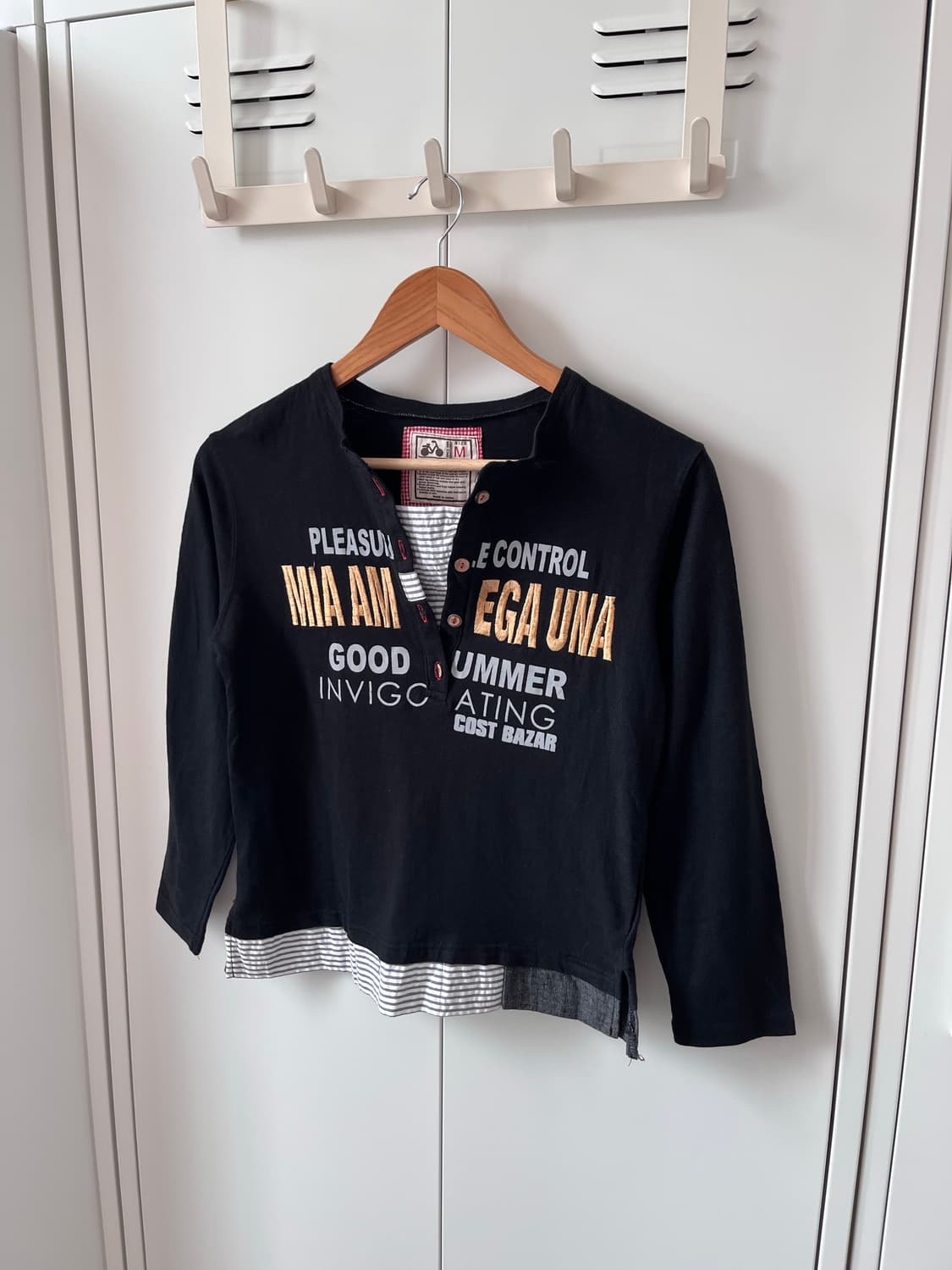 Timothy 레이어드 단추 롱 슬리브 상품이미지1