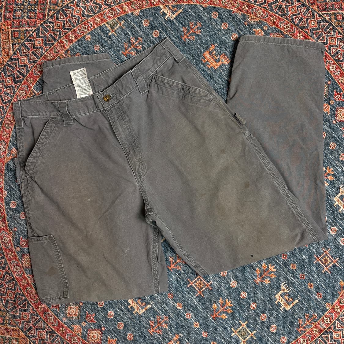 칼하트 카펜터팬츠 오리지널덩가리핏 상품이미지4