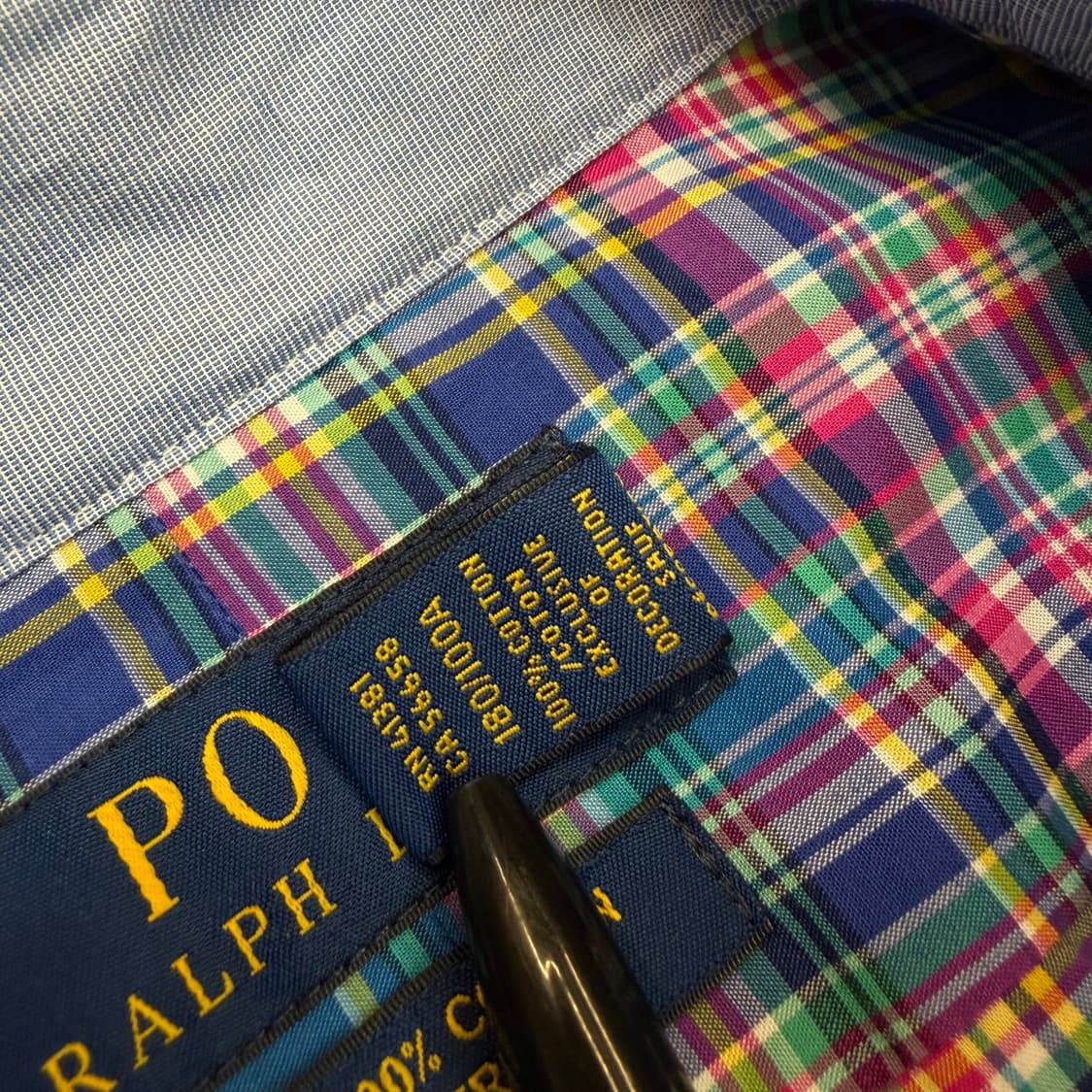 polo 랄프로렌 폴로 체크셔츠 L 상품이미지3
