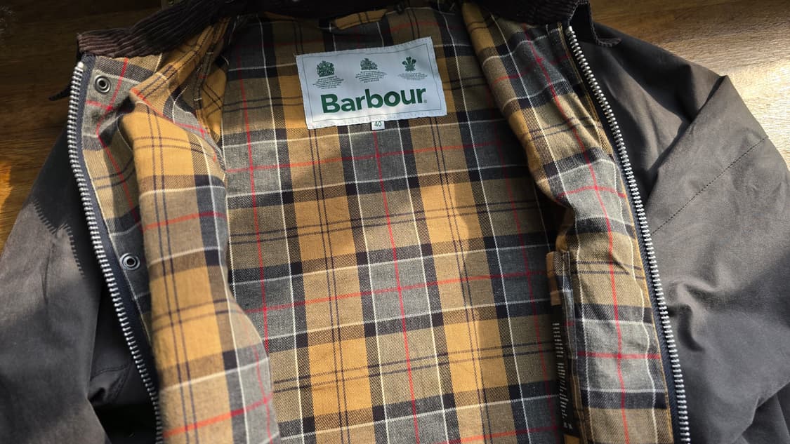 한정판 바버 왁스 자켓 XL ~XXL 상품이미지6