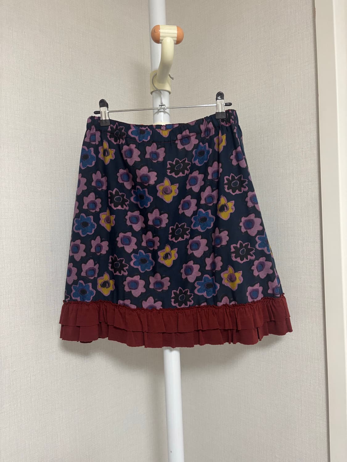꼼데가르송 robe de chambre 플라워 꽃 스커트 상품이미지3