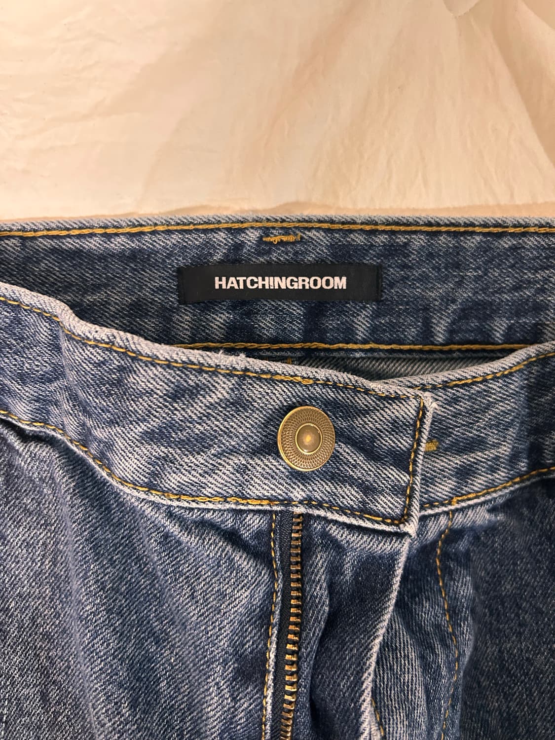 해칭룸 와이드 커브진 블루 4 상품이미지2