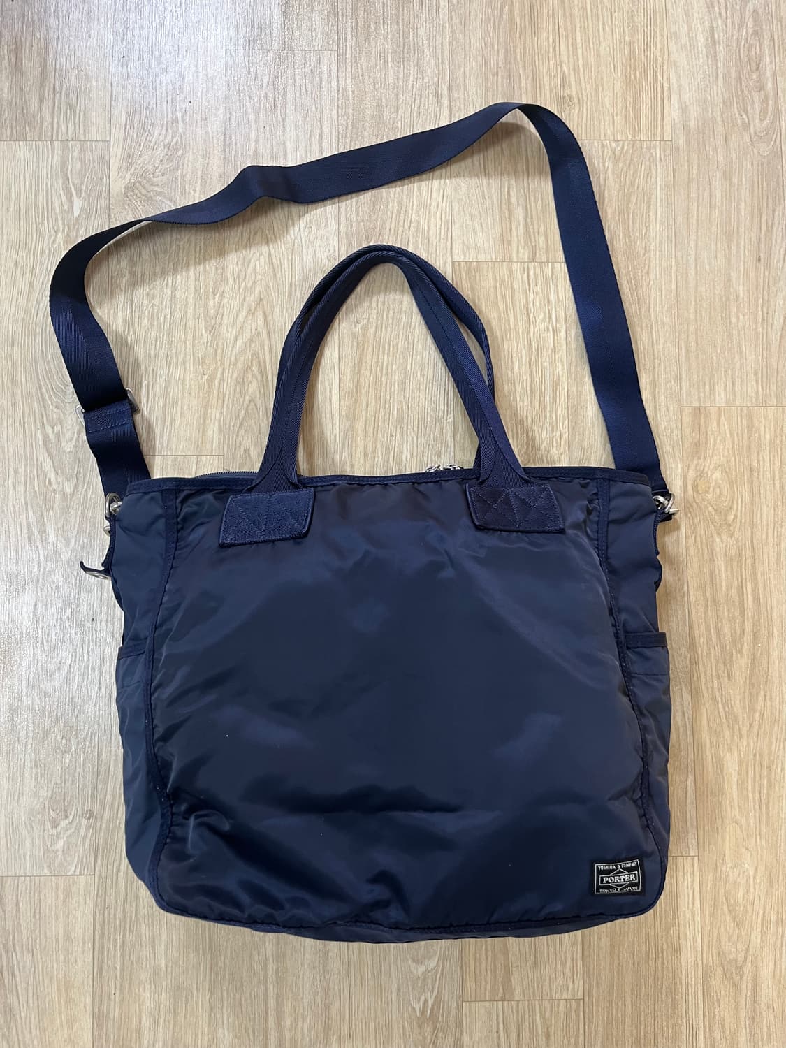 요시다 포터 frame 프레임 2way 토트백 네이비 상품이미지1