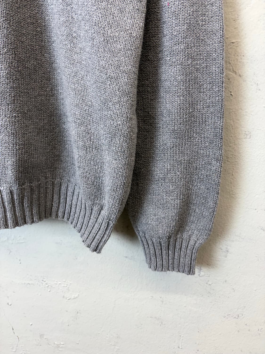 폴로랄프로렌 빈티지 그레이 코튼 니트 상품이미지4