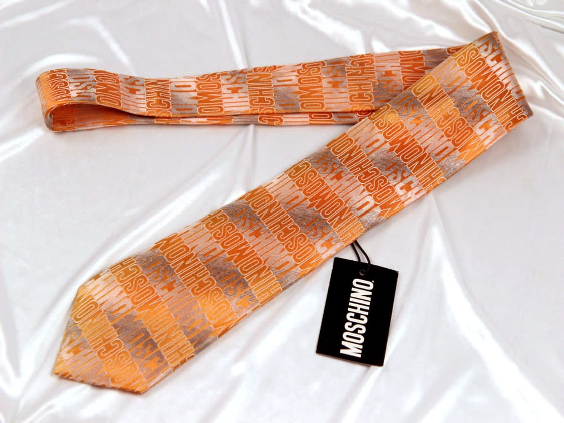 모스키노 8.2cm 미사용 신형 이태리 남자 명품넥타이 상품이미지2
