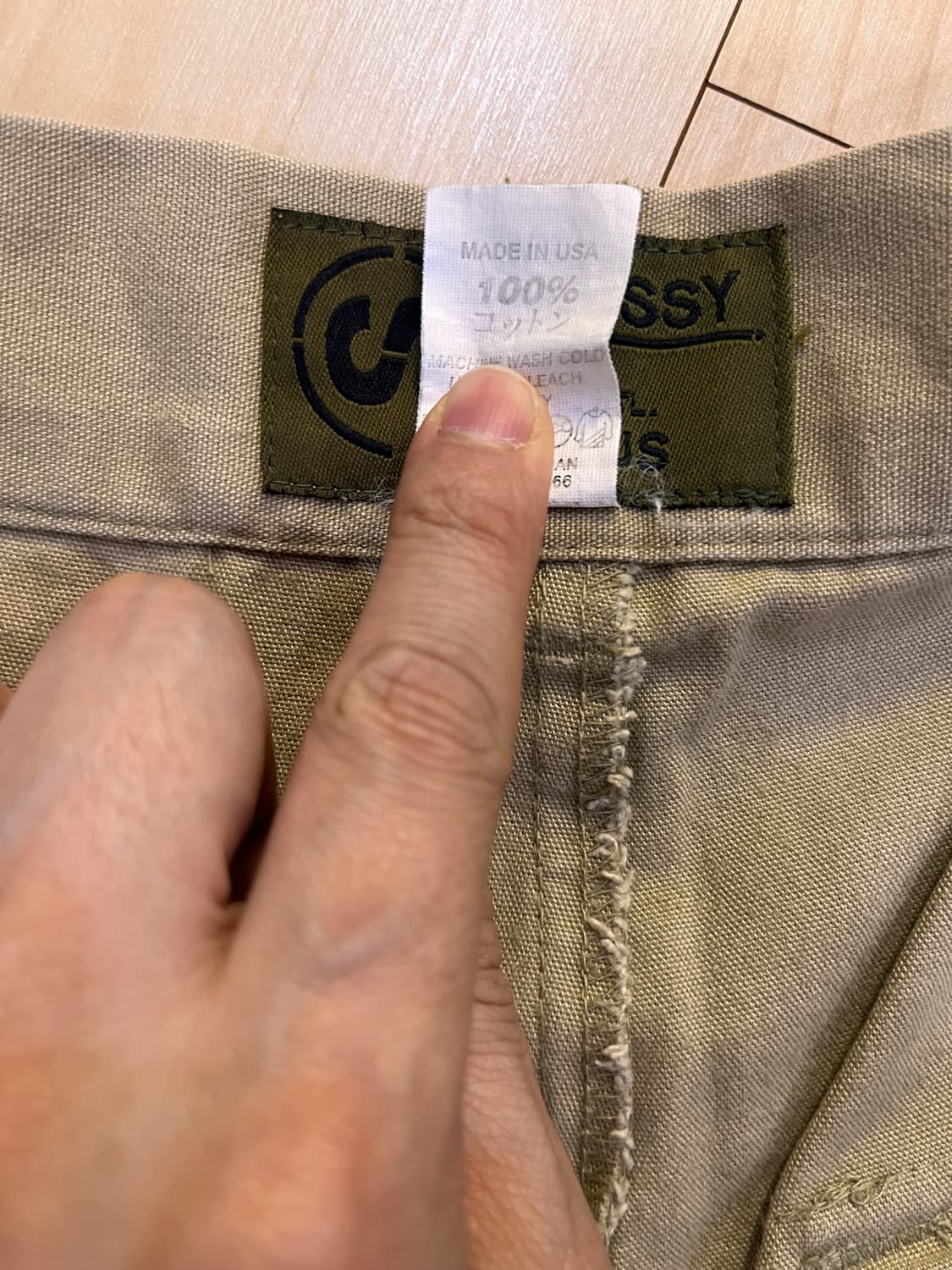 00s usa 스투시 Stussy 카고 팬츠 상품이미지6