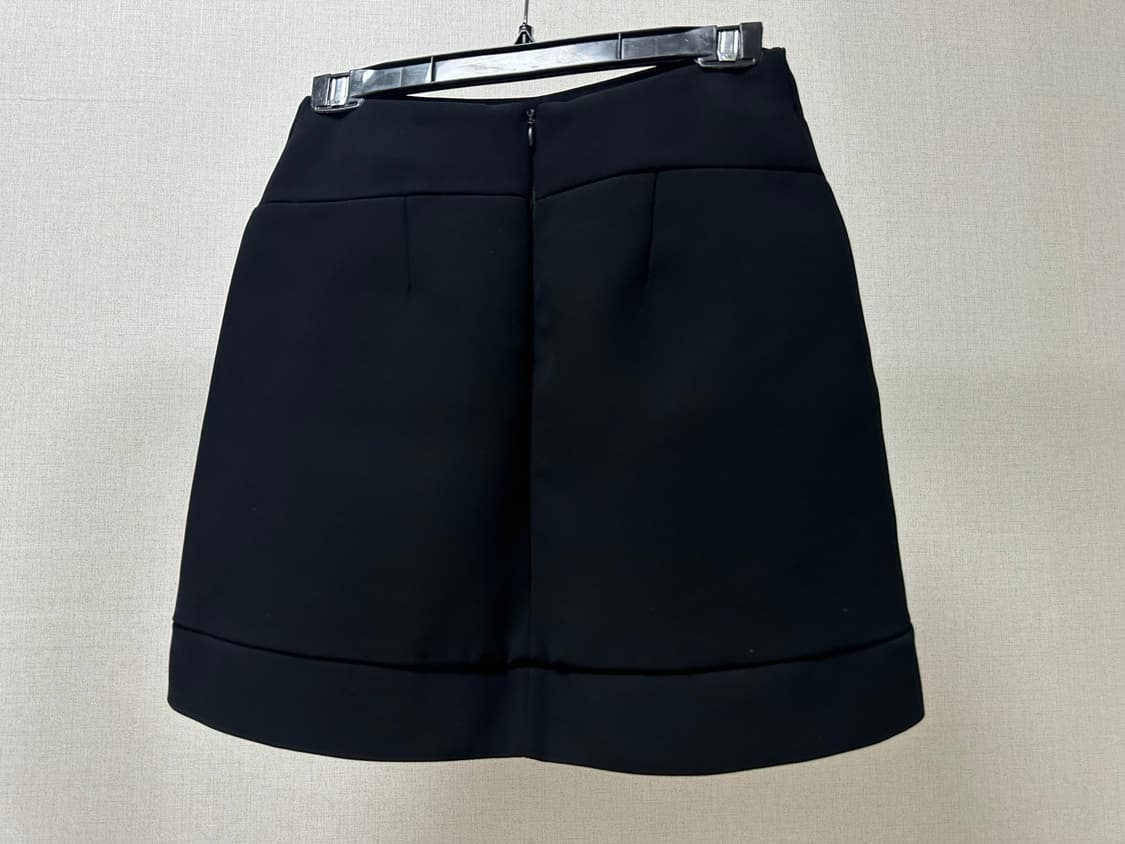 자라 BASIC 검정 플리츠 스커트 상품이미지3