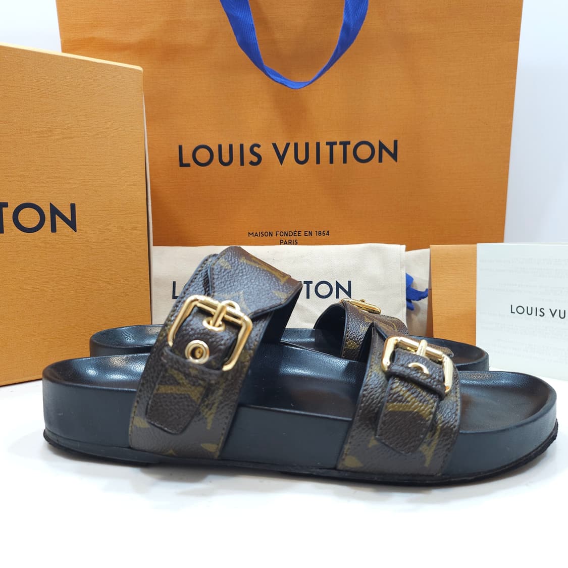 [정품] 루이비통 봄 디아 플랫 컴포트 슬리퍼 37 상품이미지3
