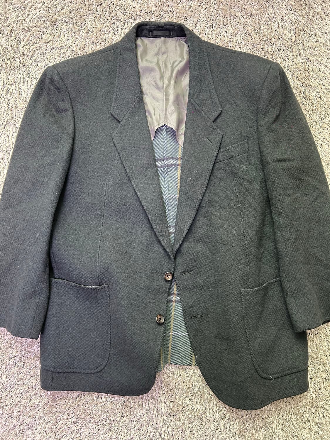 일본판 랑방 캐시미어 혼방 블레이저 사이즈 105 상품이미지1