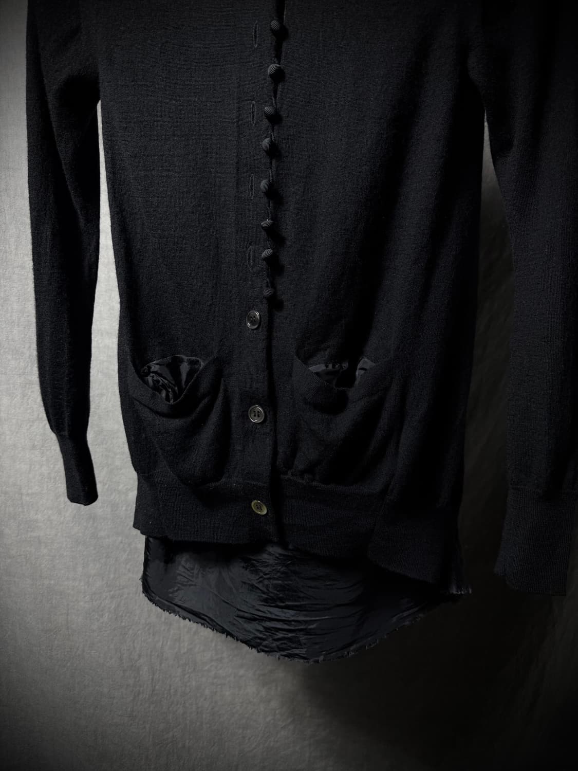 Sacai luck Back Pleated Cardigan  상품이미지2