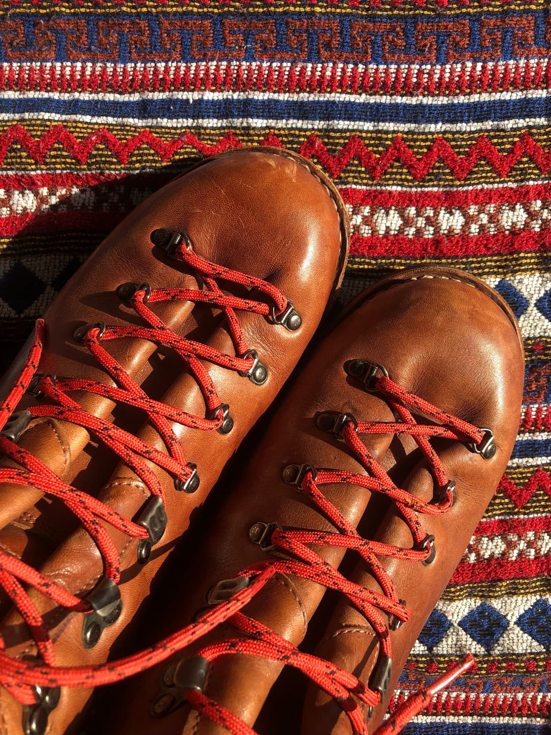 코오롱 스포츠 통가죽 등산화 270 상품이미지6