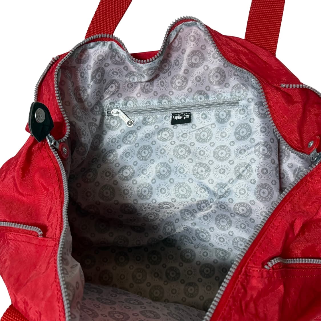 10s 키플링 Art 레드 보스턴백 상품이미지6