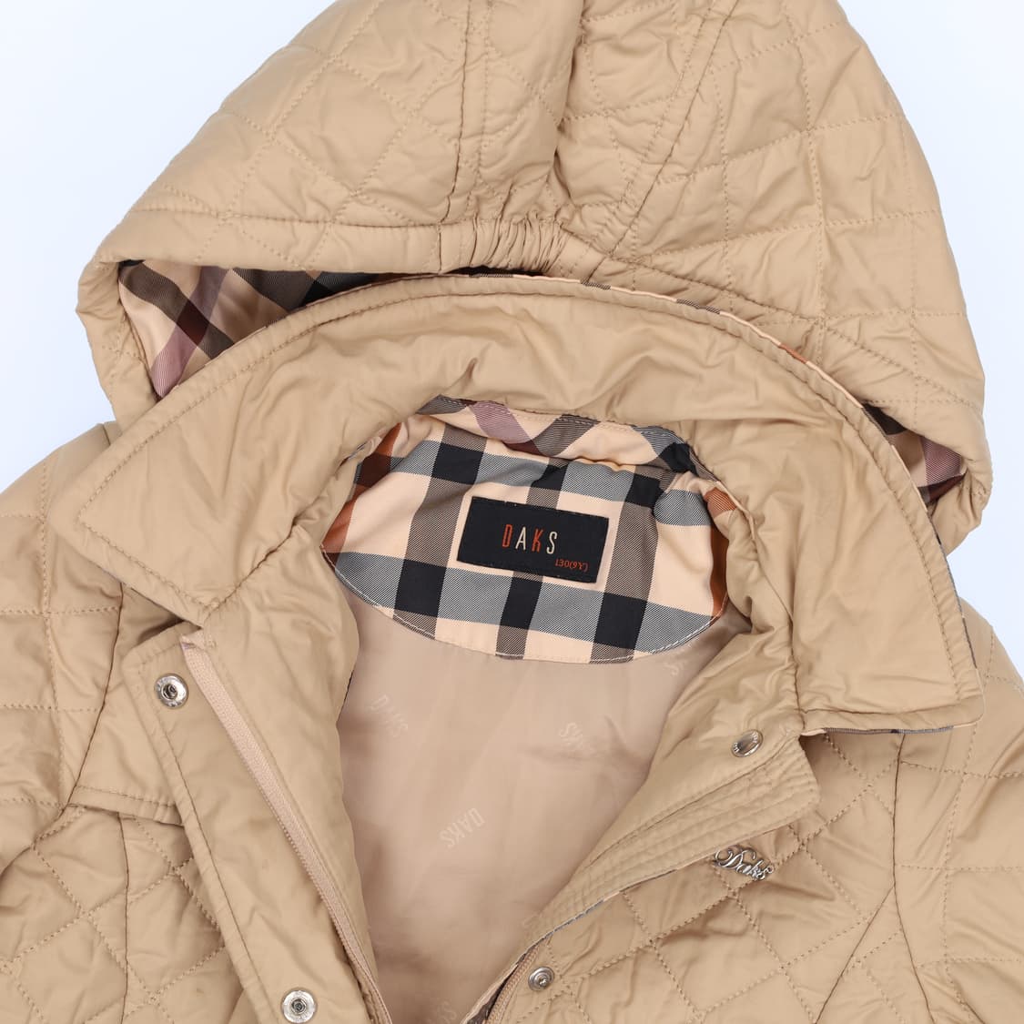 [130(9Y)] 닥스 키즈여성 퀄팅 후드자켓 1209 H1 상품이미지4