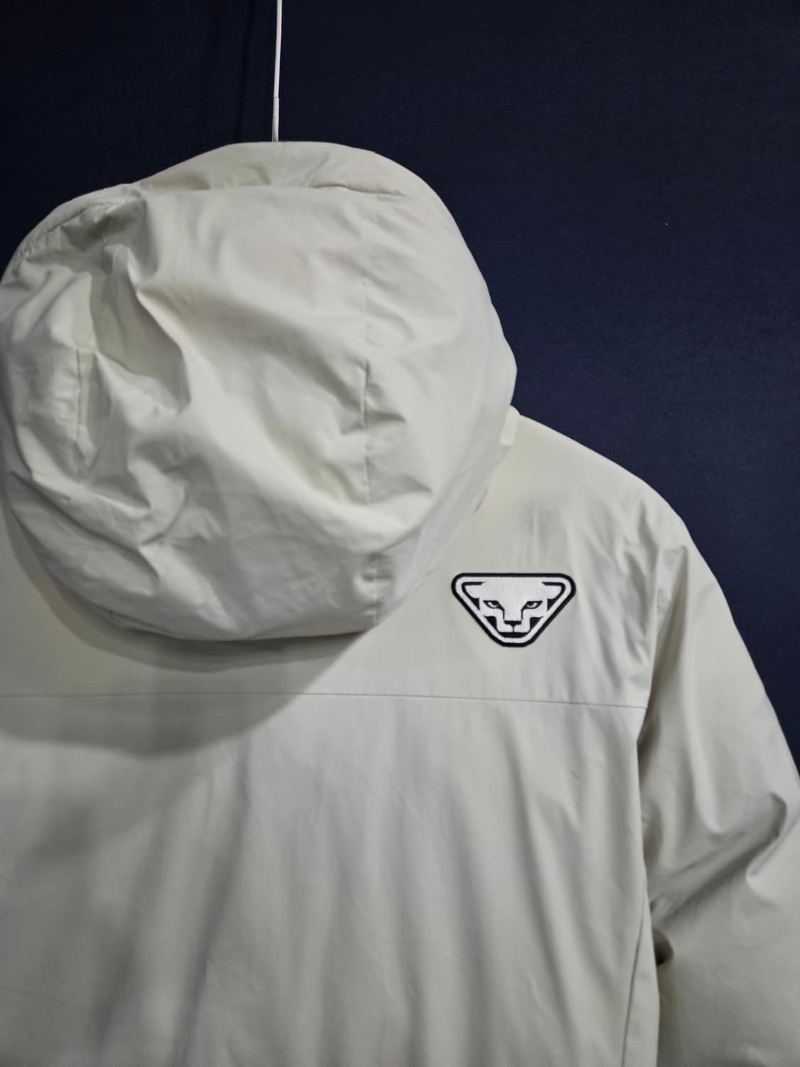 다이나핏 아이보리컬러 남성 100 덕다운 하프패딩  상품이미지9