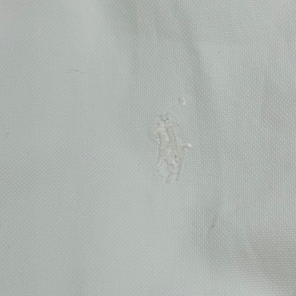 폴로 랄프로렌 포니 클래식 화이트 셔츠 (M) 상품이미지4