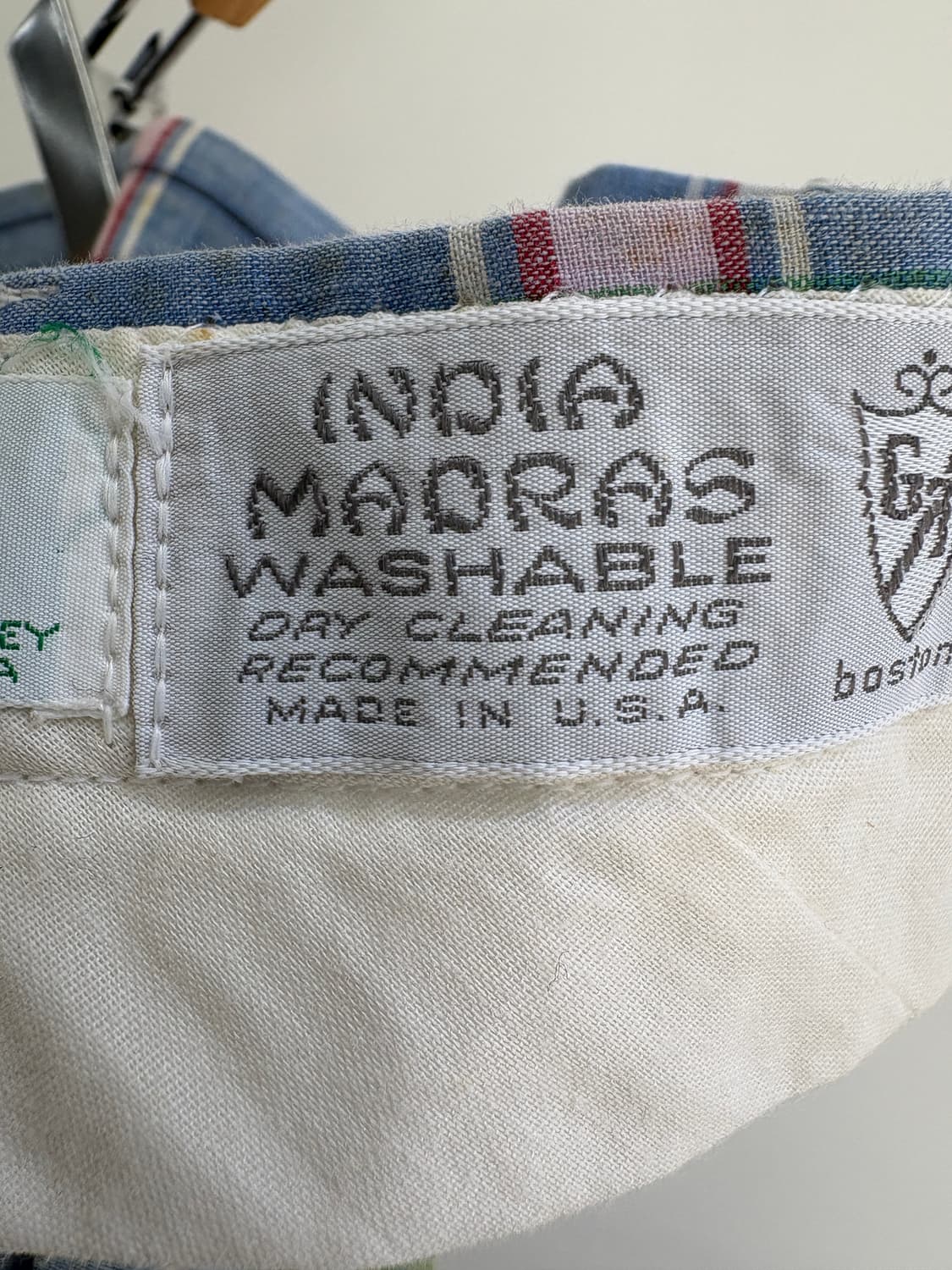 VINTAGE (Made in USA) 체크팬츠 상품이미지7