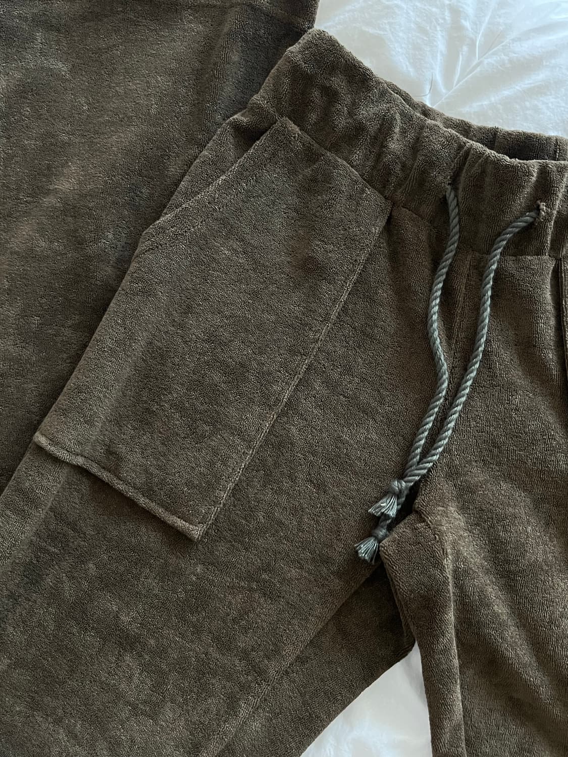 보헤미안 서울 트레이닝 팬츠-카키 상품이미지2