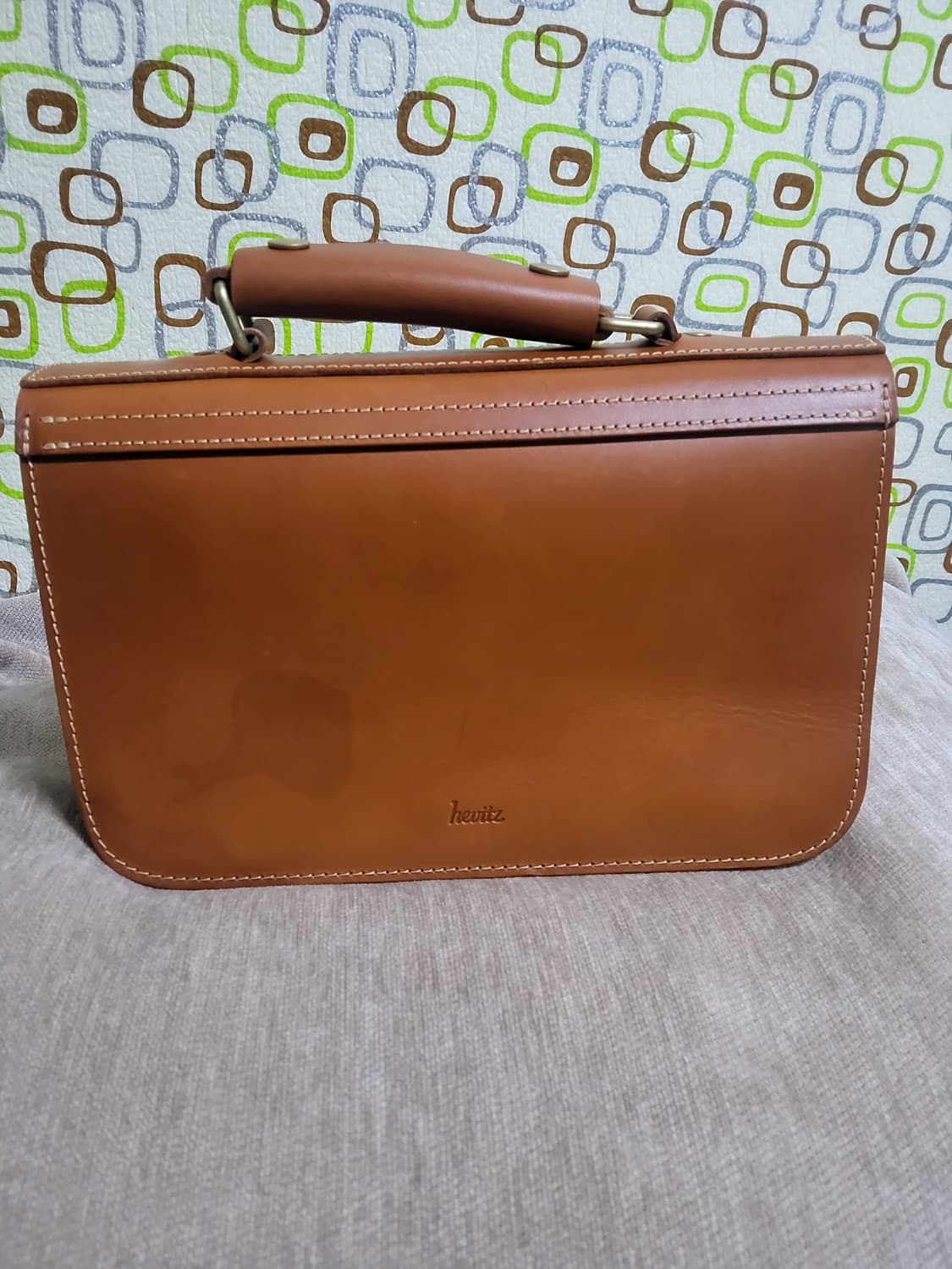 헤비츠 빅포켓사첼백 레디쉬브라운 스몰  상품이미지5