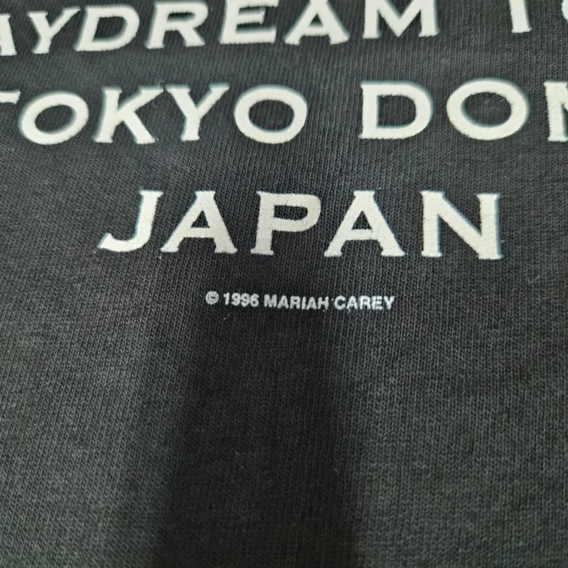 90s Mariah Carey Daydream Tour 도쿄 돔 반팔티 상품이미지7