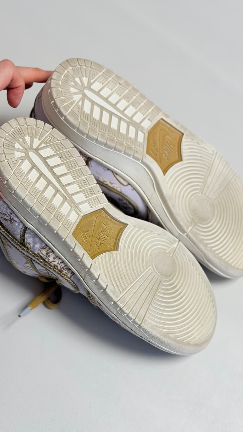 나이키 SB 프리미엄 덩크 파스토랄 프린트 스니커즈 255mm 실착 2회 상품이미지10