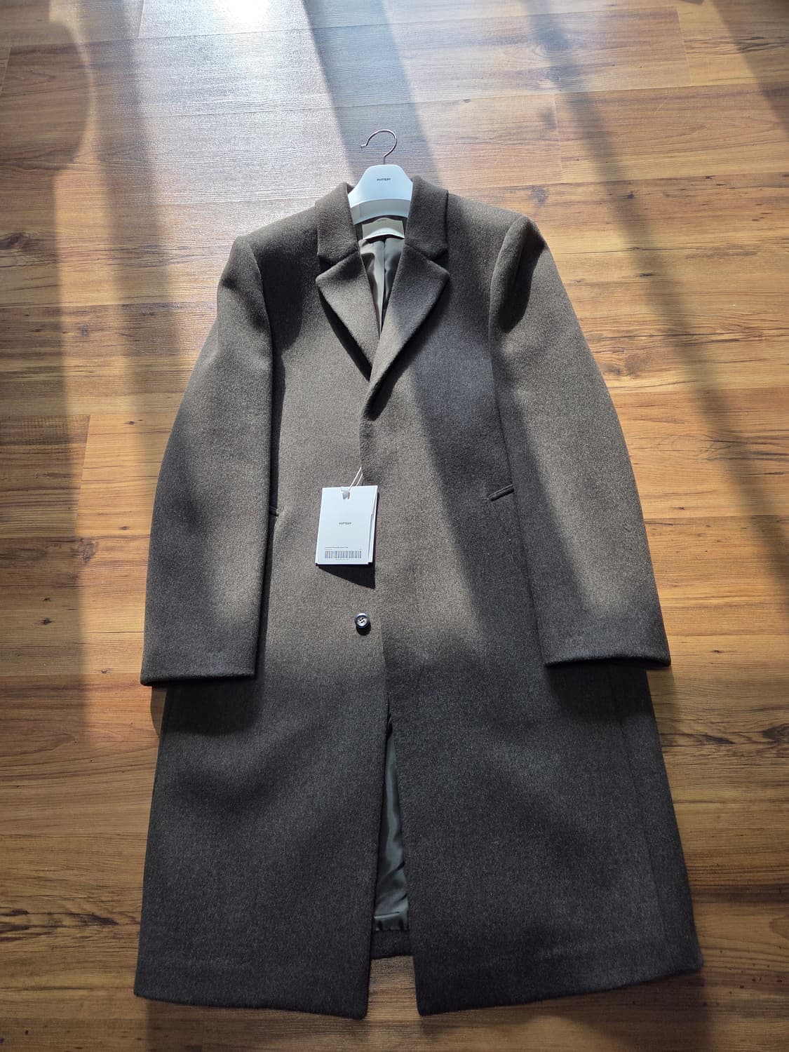 (1)포터리 캐시미어 싱글코트 새상품 상품이미지3