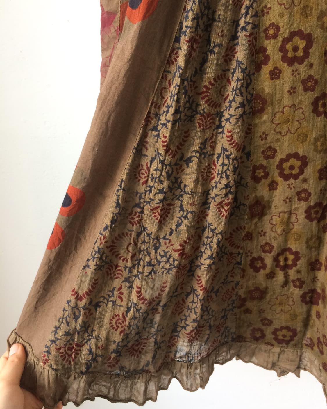 Patch work point skirt 상품이미지4