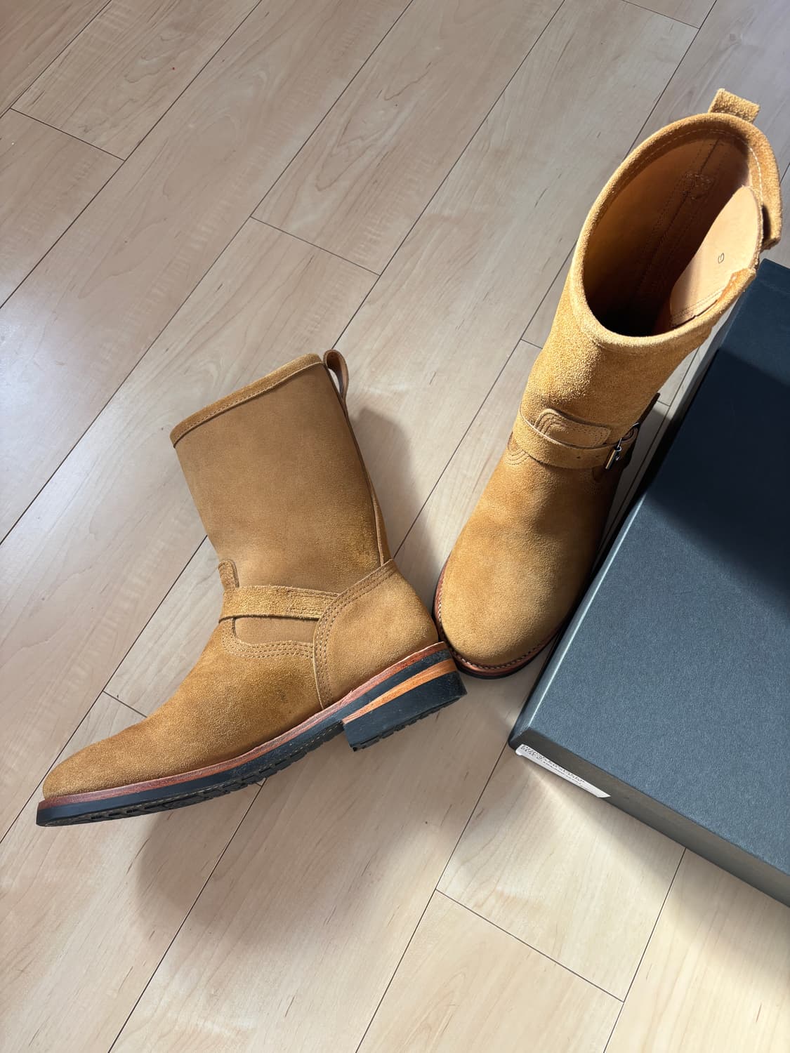 Makers 메이커스 홀스 스웨이드 엔지니어부츠 9 상품이미지1