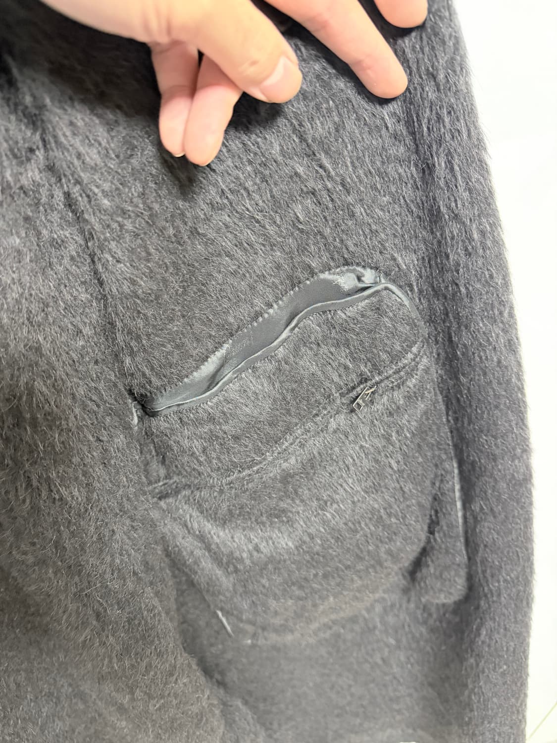 Brioni 브리오니 알파카 핸드메이드 로브 코트/50(100-110) 상품이미지5