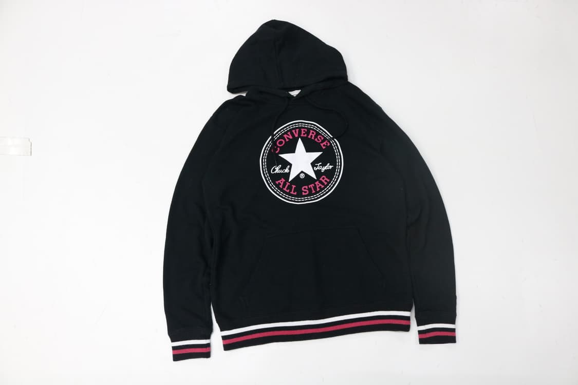 컨버스 All Star 척테일러 빅로고 스트라이프 시보리 후드티 (L) 상품이미지2