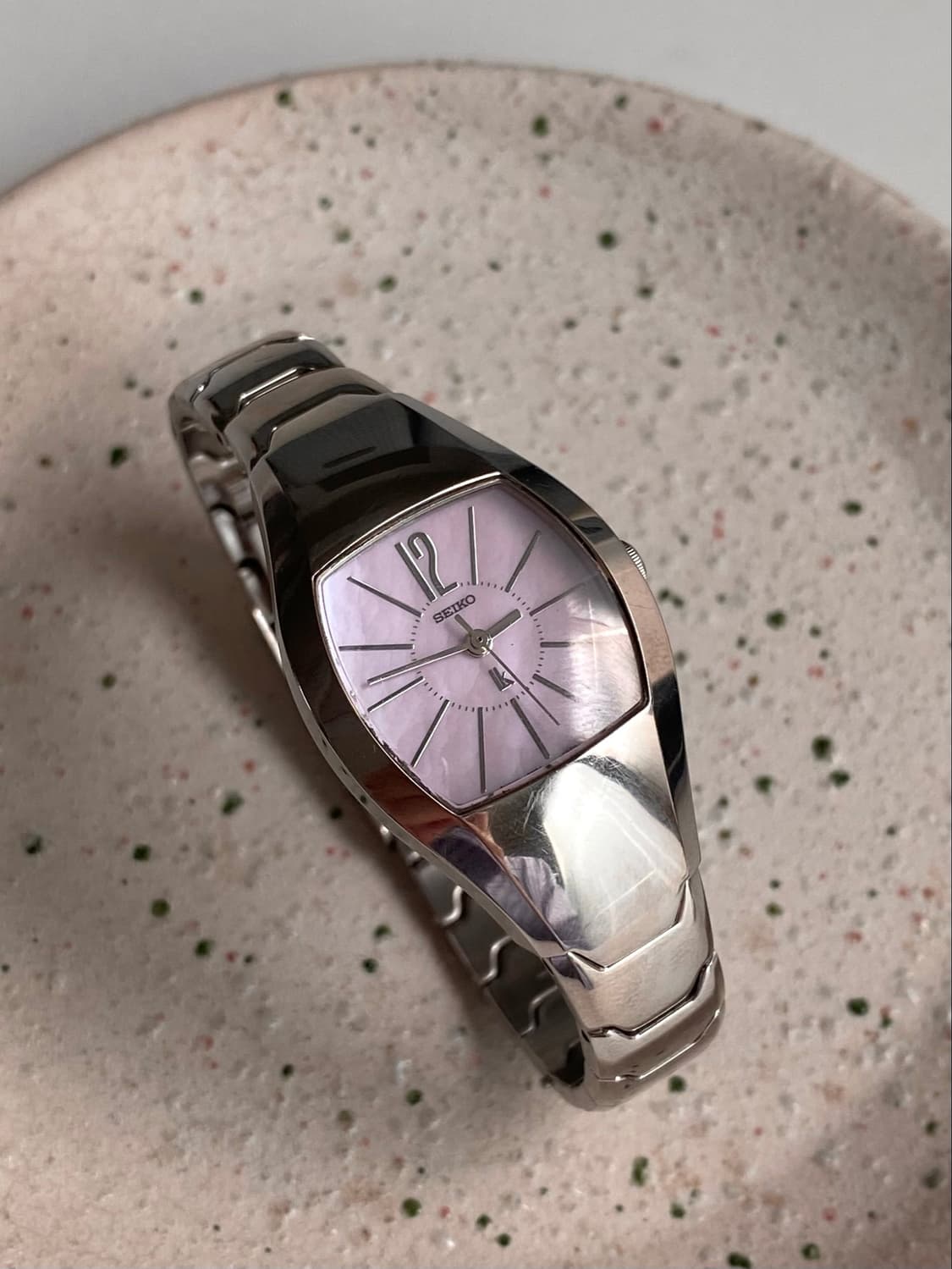 Seiko 세이코 lk 루키아 쉘 실버 퍼플 상품이미지4